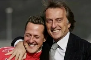 Montezemolo y Schumacher