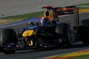 Pretemporada. Primeros tests en Valencia. Red Bull RB7