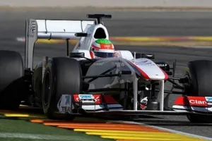 Pretemporada: Primeros tests en Valencia. Sauber C30