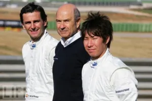 Sauber contento con Pedro de la Rosa y Kamui Kobayashi