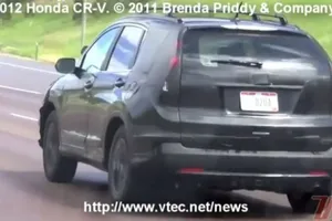 Vídeo espía: Honda CR-V 2012