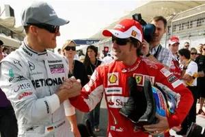 Fernando Alonso: Felicito a Schumacher