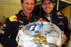 Vettel aún no se confía... a pesar de tener el título en el bolsillo