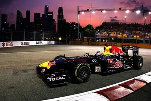 GP Singapur 2011, Libres 2: Vettel por delante de Alonso