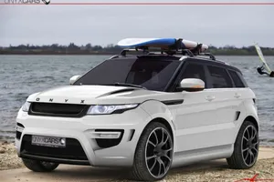 Onyx Range Rover Evoque Rouge Edition: radical