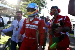 Fernando Alonso en el Gran Premio de Australia