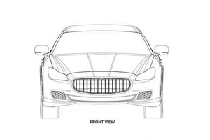 Se filtran lo que parecen ser los gráficos de diseño del nuevo Maserati Quattroporte