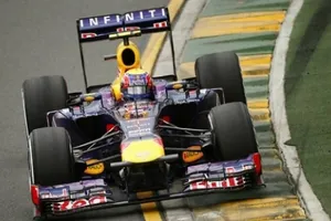 Mark Webber sufrió problemas electrónicos en su RB9