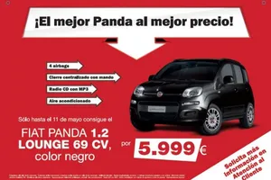 Fiat Panda 1.2 Lounge, por 5.999 euros