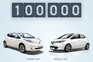 100.000 vehículos eléctricos fabricados por Renault-Nissan