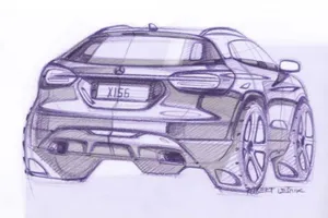 Mercedes-Benz GLA: bocetos que muestran su diseño final