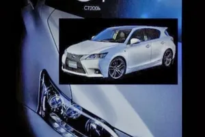 Lexus CT 200h 2014, filtrado su inminente restyling