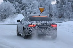 Cazado el Audi A7 2015 de pruebas en la nieve