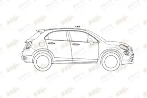 El Fiat 500X se filtra a través de sus patentes de diseño