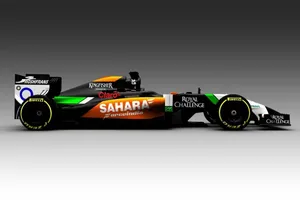 Force India muestra la primera imagen del VJM07, su coche para 2014