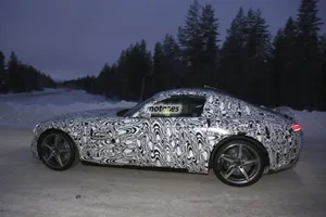 Mercedes-Benz AMG GT, nuevas fotos espías