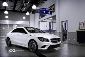 Mercedes-Benz CLA D2 Edition, en blanco y negro por D2Autosport