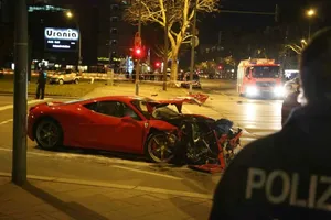 El Ferrari 458 Speciale sufre su primer accidente