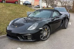 Porsche Boxster GTS cazado sin camuflaje