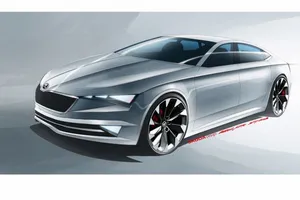 Skoda VisionC, un nuevo coupé de cinco puertas para Ginebra 2014