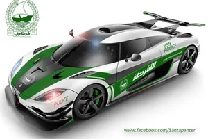 Koenigsegg One:1, ¿el futuro deportivo de la Policía de Dubai?