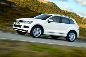 Alemania - Abril 2014: El Volkswagen Tiguan está de moda