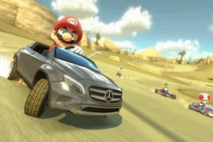 El Mercedes-Benz GLA llegará a Mario Kart 8 en verano