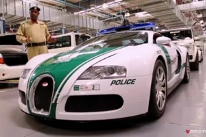 Todos los coches de la Policía de Dubai