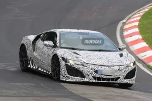 El nuevo Honda NSX descubierto en el circuito de Nürburgring