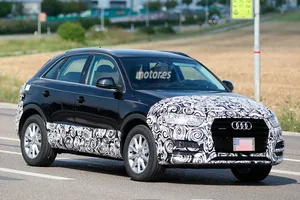 Cazado el Audi Q3 2015, ligeros retoques estéticos para el SUV