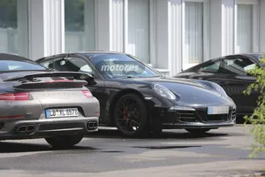 Porsche 911 2015, primeras imágenes del frontal al descubierto