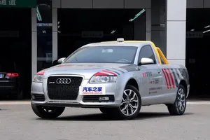 Un Audi A6 de batalla larga convertido en una pick-up