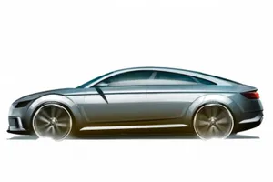 El Audi TT Sportback Concept en bocetos ¿Camino a París? 