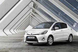 Francia - Agosto 2014: El Toyota Yaris hace historia