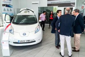 Nissan Leaf, primer taxi eléctrico homologado en Madrid