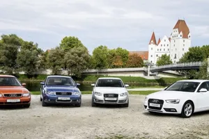 El Audi A4 cumple 20 años: su nueva generación llegará en 2015