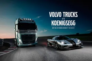Volvo Trucks desafía al Koenigsegg One:1, esto no me lo pierdo