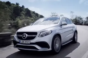 El Mercedes GLE 63 AMG Coupe se enseña en este vídeo de adelanto