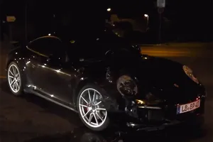 El Porsche 911 2015 descubierto casi al completo en un accidente