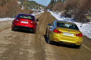 Comparativa BMW M4 vs Lexus RC F (II): Emociones fuertes