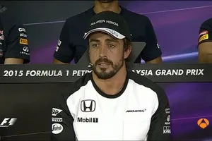 Alonso explica su accidente: Ni viento, ni problema físico, falló la dirección