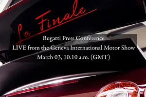 Bugatti en directo desde el Salón de Ginebra 2015