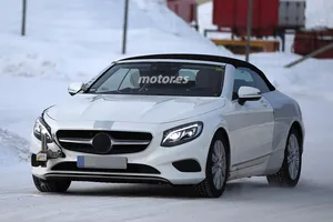 Mercedes Clase S Cabrio 2016, una vez más descubierto en su etapa de pruebas