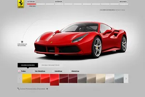 Dale rienda suelta a tu imaginación, configura tu Ferrari 488 GTB