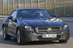 El Mercedes SLC 2016 pillado de nuevo