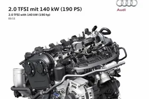 El nuevo Audi A4 estrenará el motor 2.0 TFSI de 190 CV: más eficiente que nunca