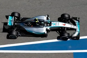 Rosberg también domina en los test post gp en Barcelona