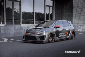 Oettinger presenta su extremo Volkswagen Golf 500R