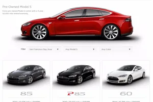 Tesla vende los Model S de ocasión a través de su web