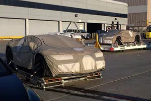 El Bugatti Chiron 2016 es descubierto en Los Ángeles